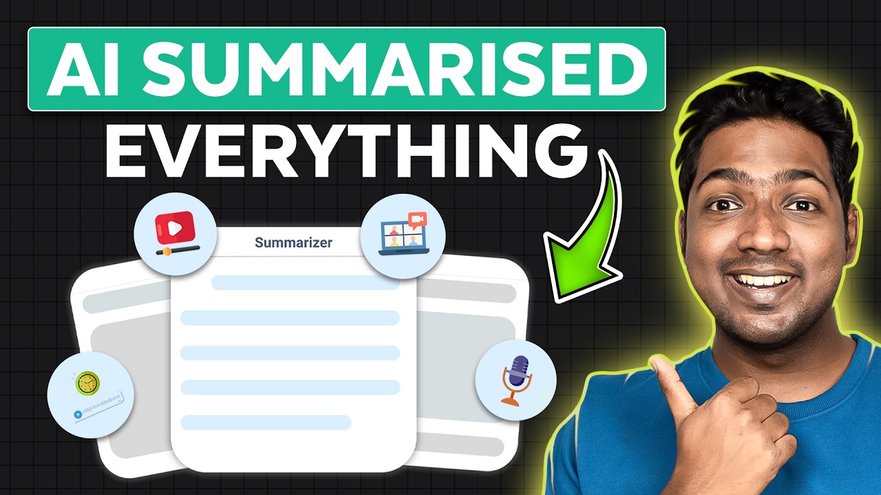 How to Summarize ANY Video in Seconds (No Watching Required) - YouTube