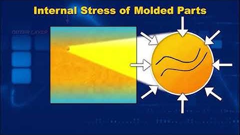 Example of Internal Stress of a Molded Part - Injection Molding Part Problems & Solutions