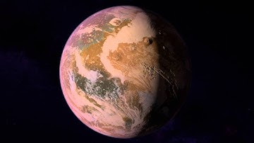 Terraformed Mars - Blender OpenGL 60fps