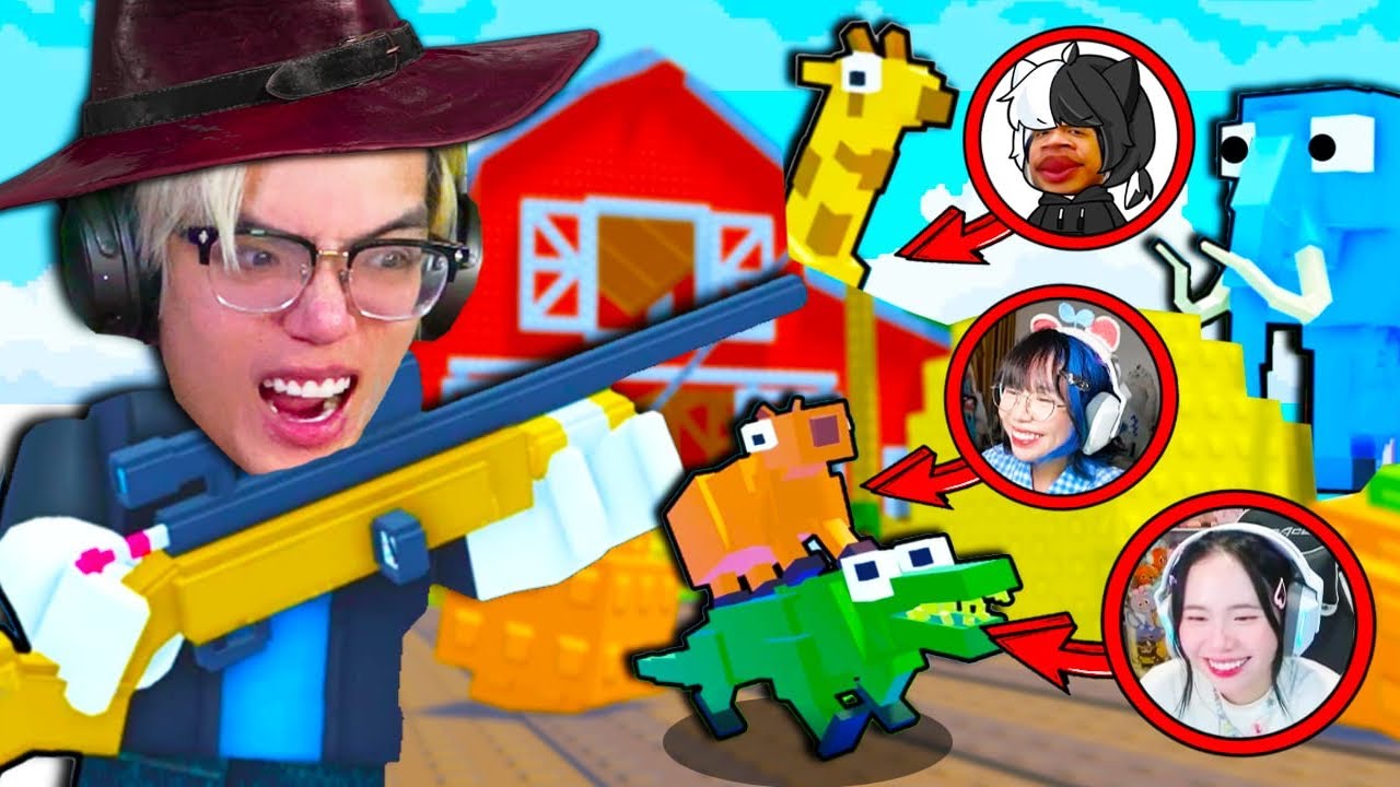 THỢ SĂN LINH THÚ HELLO TEAM ! PHONG CẬN ROBLOX