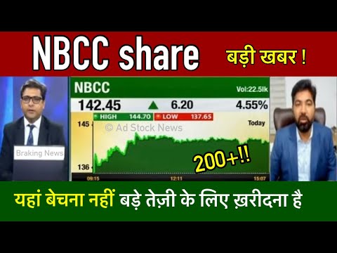 NBCC share news today,buy or not, Nbcc share latest news, Nbcc share price target