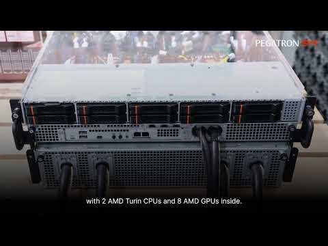PEGATRON AS404-2A1-8I2 | AMD Instinct™ MI355X Liquid-Cooled Server