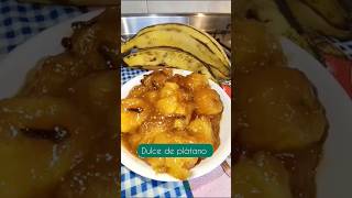 Dulce de plátano