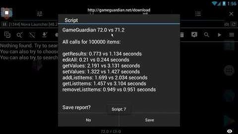 72.0: Speed up scripts - GameGuardian