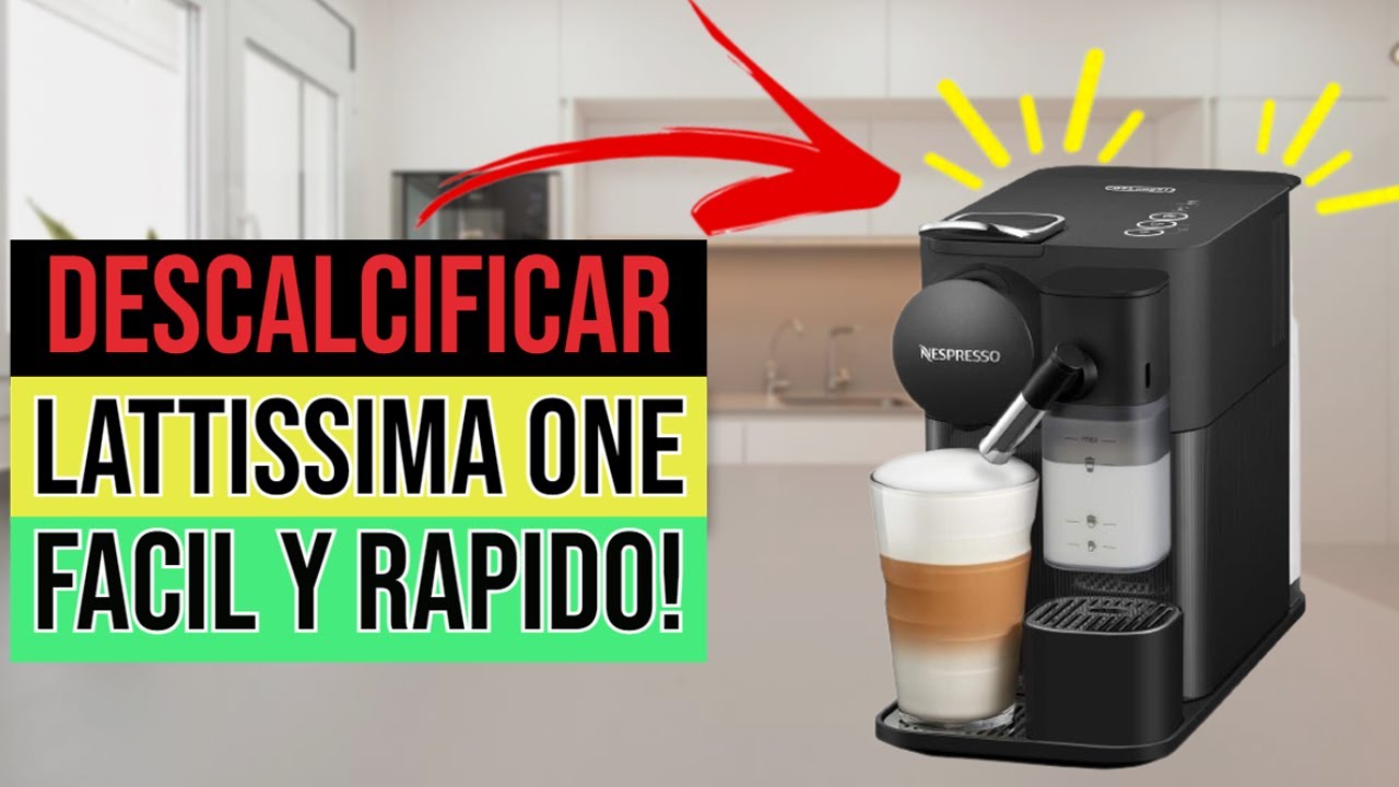Cómo descalcificar tu cafetera Nespresso en 7 sencillos pasos