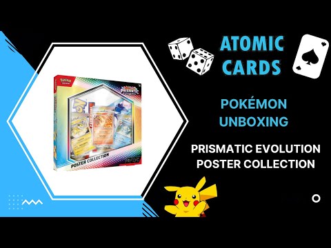 Pokémon Unboxing - Prismatic Evolutions Poster Collection