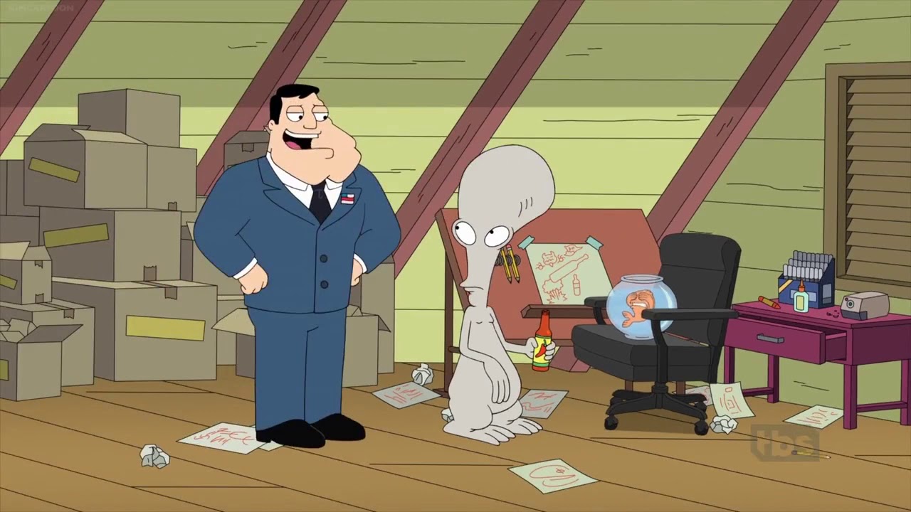 American Dad I'm not making a hot sauce for soccer moms, Klaus! YouTube