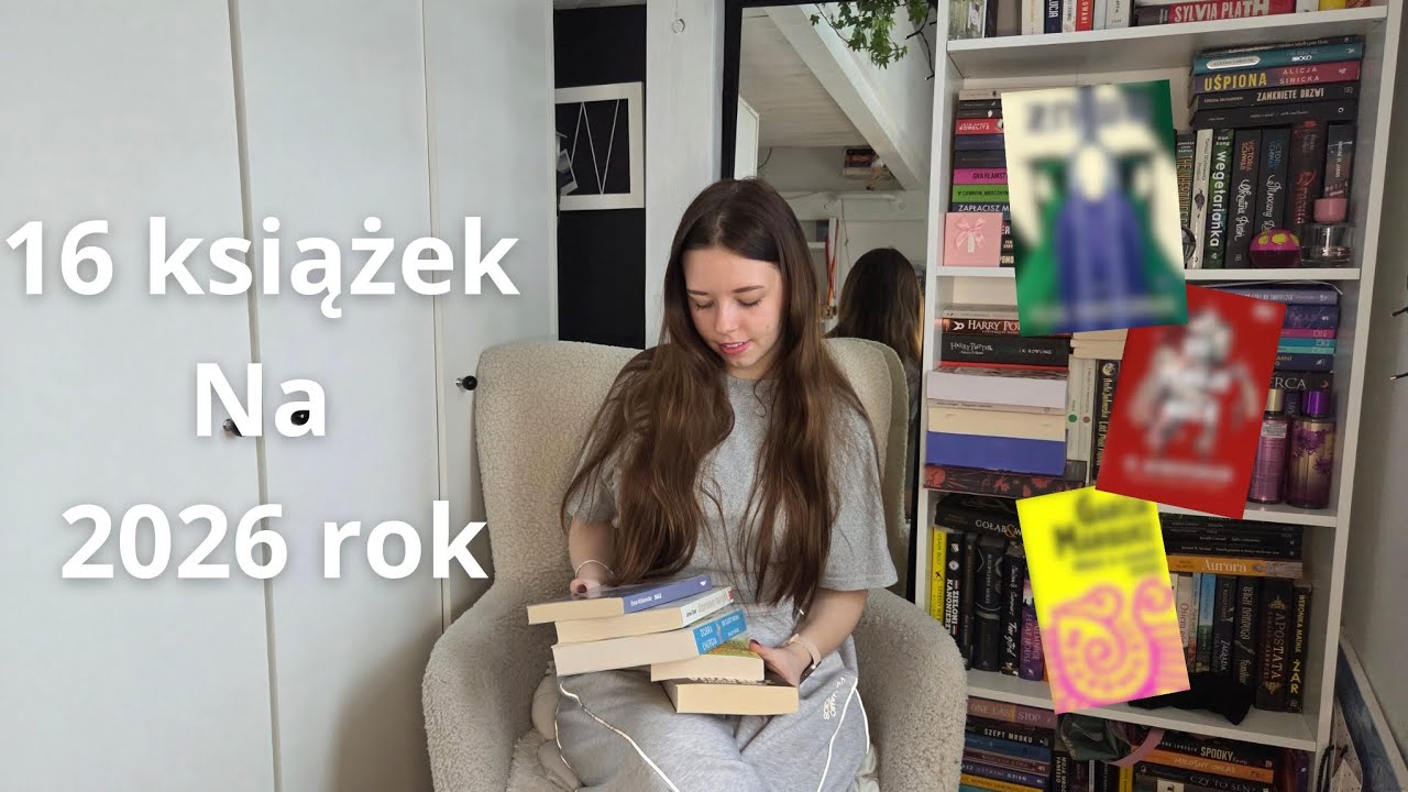 16 książek na 2026rok✨️📚🩷 czyli roczny TBR✨️