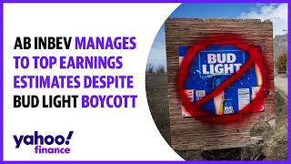 AB InBev manages to top earnings estimates despite Bud Light boycott