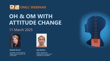 OMLC Webinar: Outcome Harvesting (and Outcome Mapping) with Attitude Change