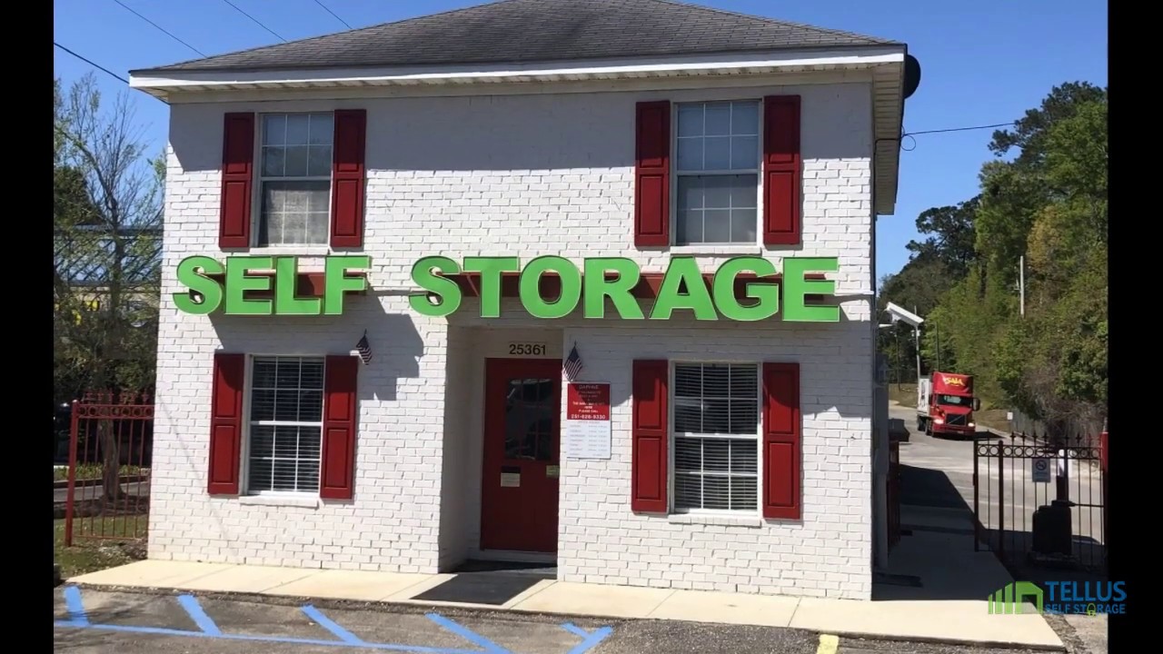 Tellus Self Storage Daphne AL YouTube
