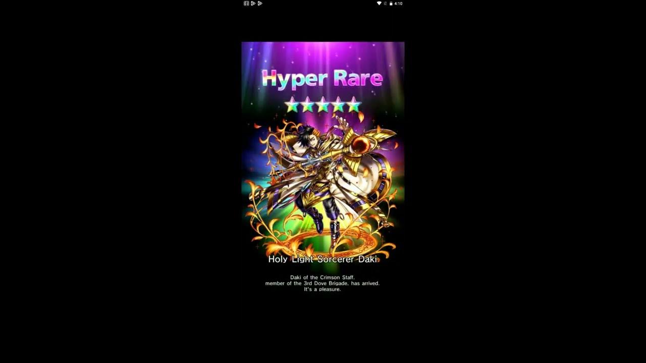 Grand Summoners War Hero/War God Fen Rolls YouTube