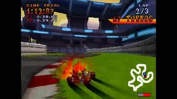 Crash Team Racing - N. Oxide Time Trial  @Slide Coliseum