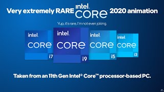 2020 Intel Core Logo Animation Prototype Resimi