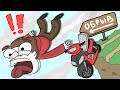 Скутер детям НЕ ИГРУШКА! (Анимация)