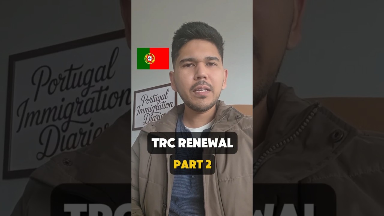 Portugal TRC Renewal 2026 | Step by Step Guide Part 2 | Portugal Immigration Diaries