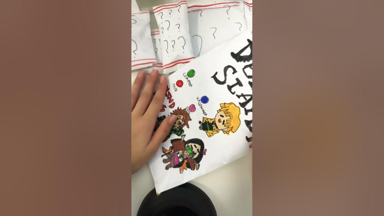 Demon Slayer Blind Bag ! Part 1 #fun #cute #education #diy #blindbag #