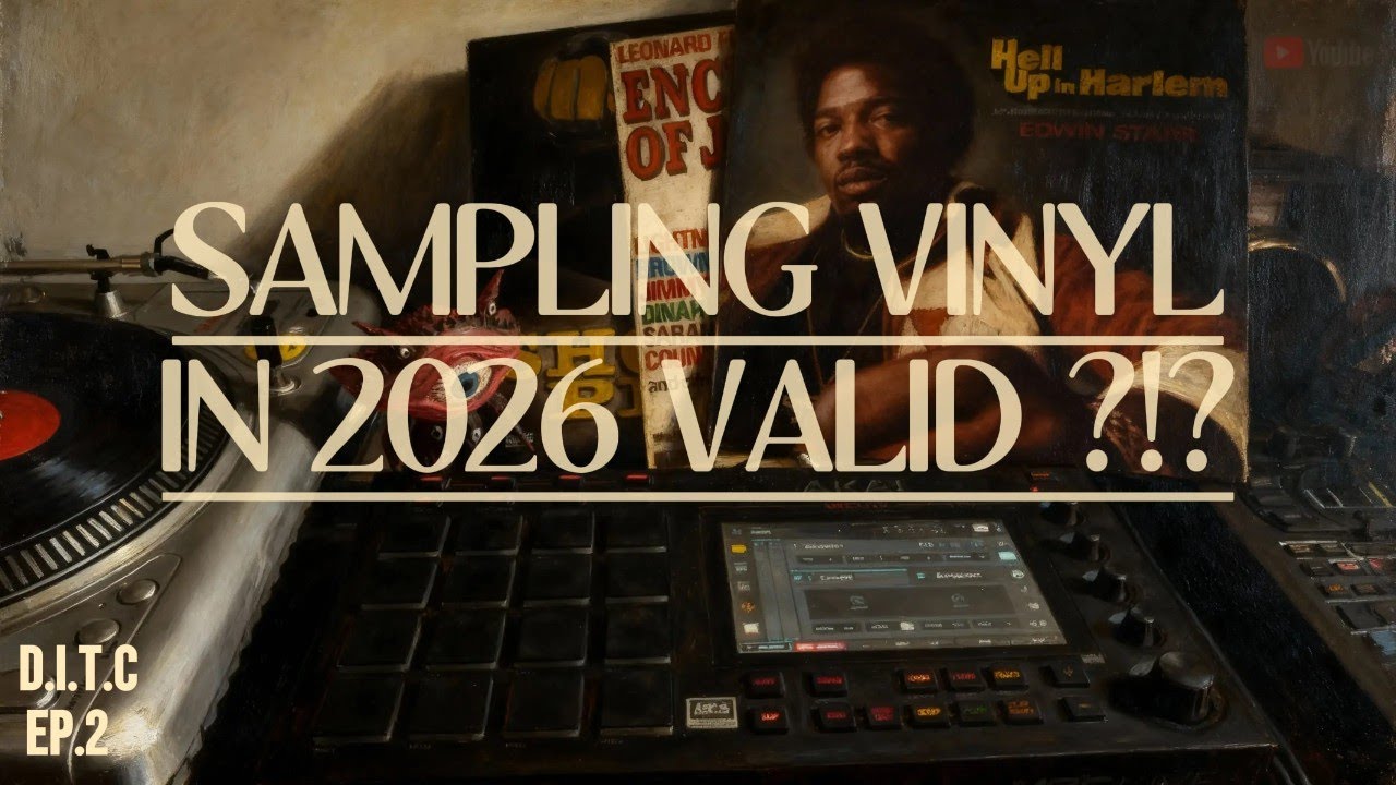 D.I.T.C EP.2 - MPC/VINYL BEATMAKING -SAMPLING VINYL IN 2026 VALID ?!?!