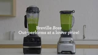 Breville Boss Vs Vitamix 5200 green smoothie setting