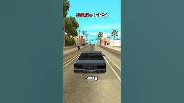 If you play GTA games at 500+ FPS...