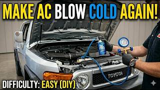 AC Not blowing Cold - Easy Fix