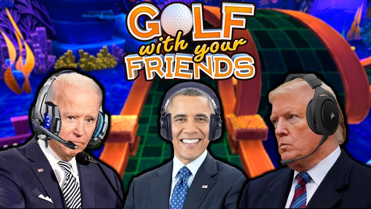US Presidents Play Golf with Your Friends