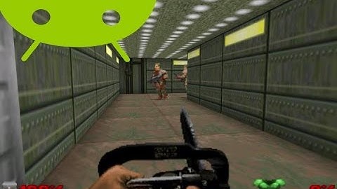 DOOM 2 emulated on Android