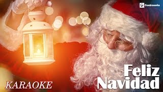 Feliz Navidad Karaoke /Letra/ Canciones de Navidad/Villancicos Navideños/ Feliz Navidad Instrumental chords