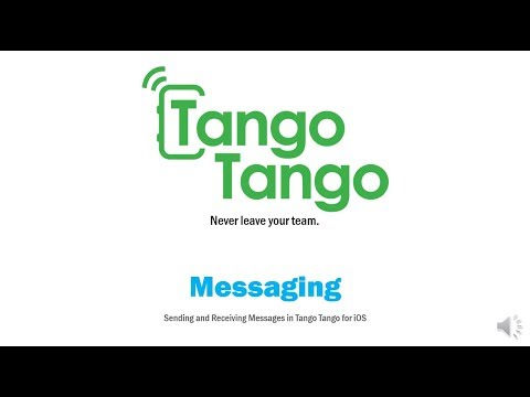 Video Learn How To Use The Messaging Feature On Tango Tango,... - youtube