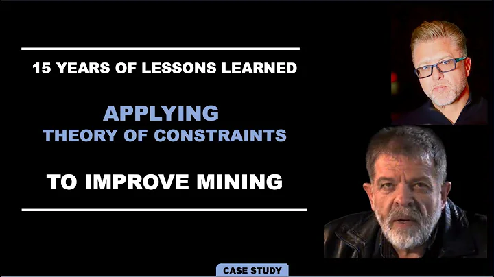 15 Years of lessons learned applying Theory of Constraints applied to Mining by Arrie van Niekerk