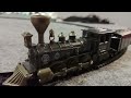 Miniature Clasic Train ASMR | No Talking | Dayligh Run 4K