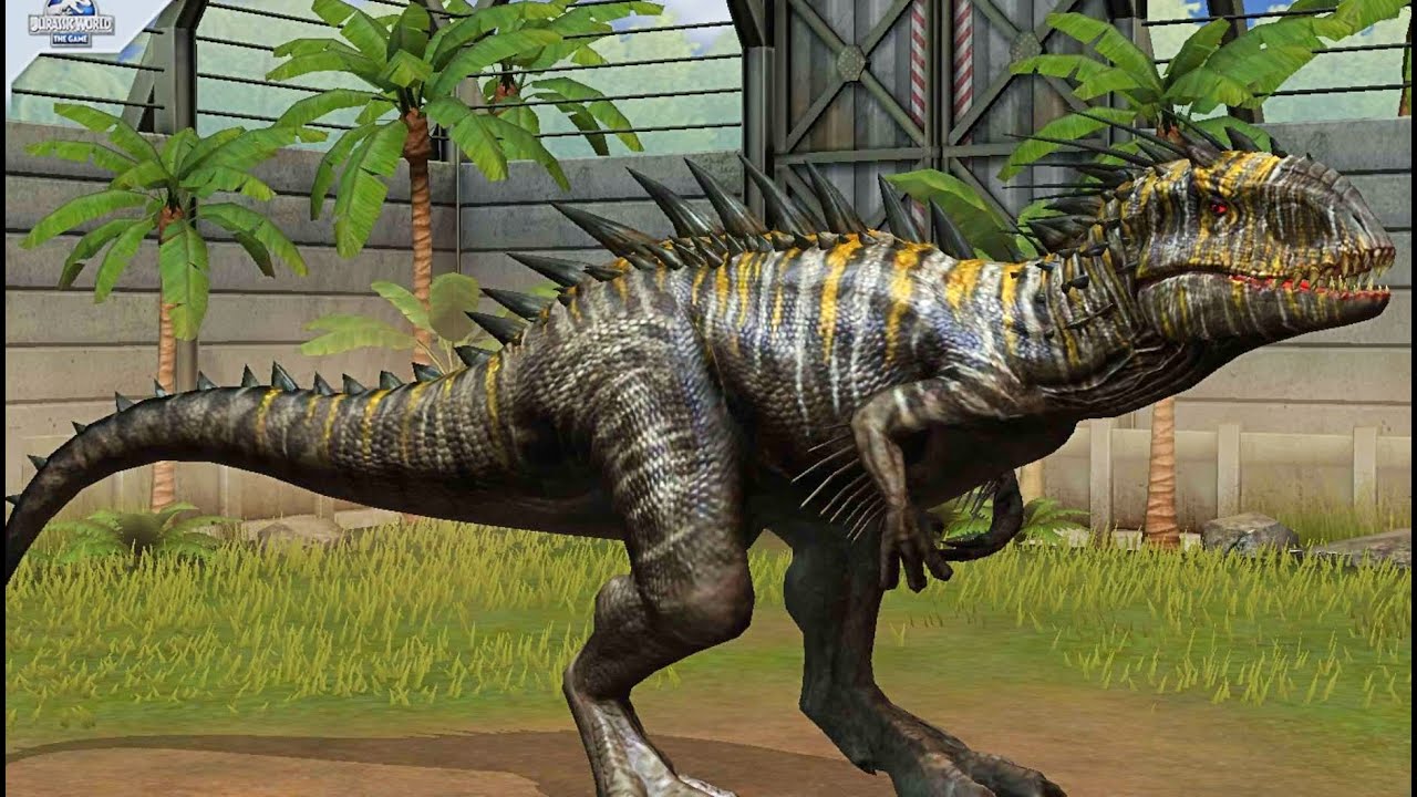 Jurassic World O Jogo #57 Indominus Rex Gen 2 Level Maximo 40 - Jogo de  Dinossauro