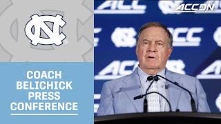Bill Belichick North Carolina Press Conference | 2026 ACC Football Kickoff