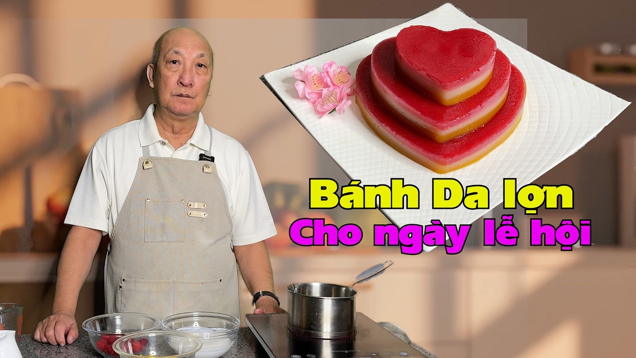 Bánh da lợn cho ngày lễ hội