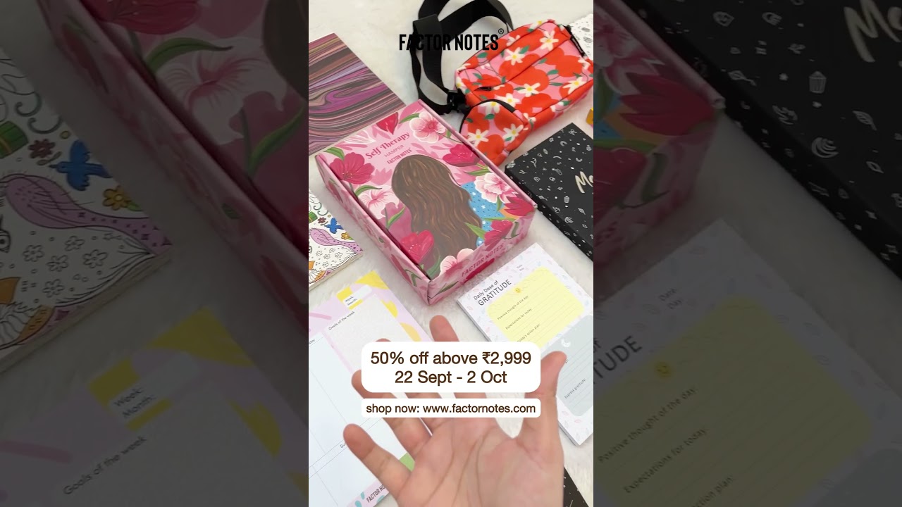 50% OFF on orders above ₹2999 | The Write Festive Sale is LIVE 🎉✨️