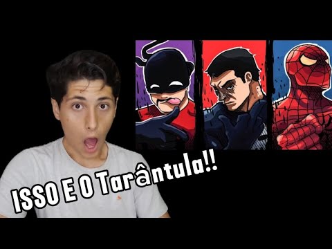 Homem aranha X Justiceiro X Tarântula (React)