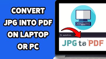 How To Convert JPG Into PDF On Laptop Or PC 2025 | Steps To Convert Image To PDF