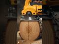 Mini DeWalt Tool Cutting Wood Like Butter 😱 #woodworking #asmr #viralvideo #shorts