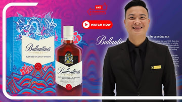 Rượu ngoại PHẢI THỬ CHƯA ĐẾN 500K | Ballantine