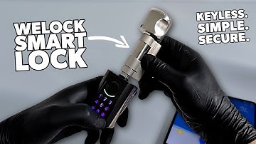 WELOCK Smart Lock Cylinder ToucA51  | Is This The End of Keys?