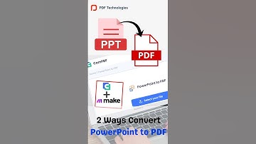 How to Easily Convert PPT to PDF! 📄➡️📊 | 2 FREE Ways #pdf #microsoft #how #powerpoint #pdfeditor