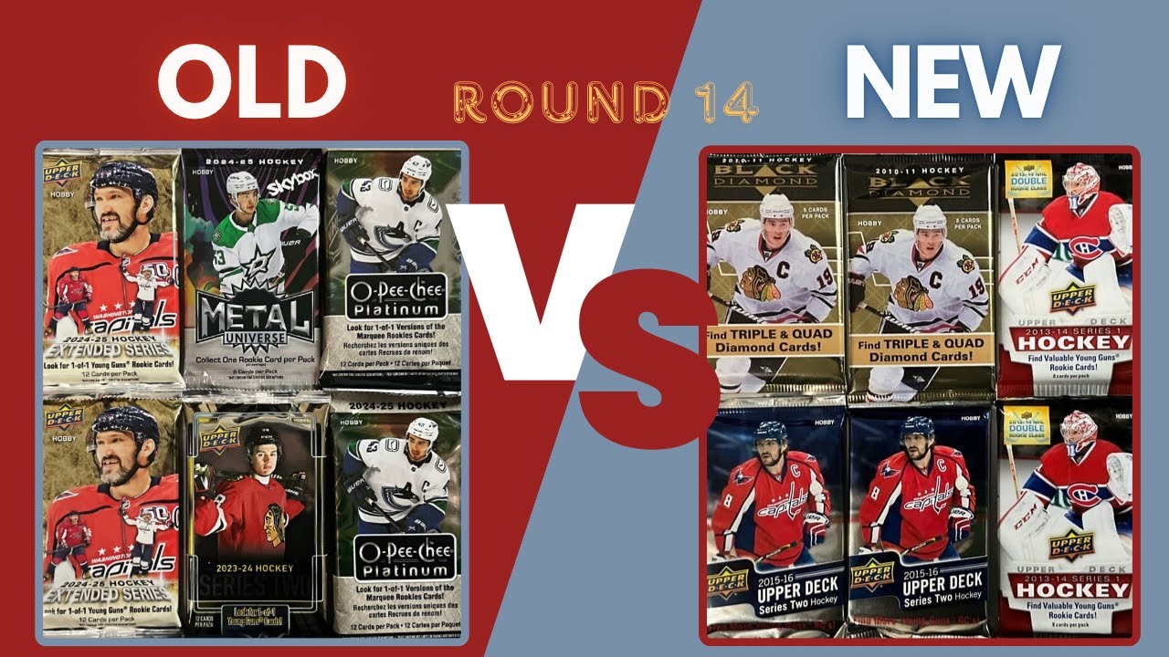 Oilers Hit: Older vs. Newer Hockey Packs Round 14!