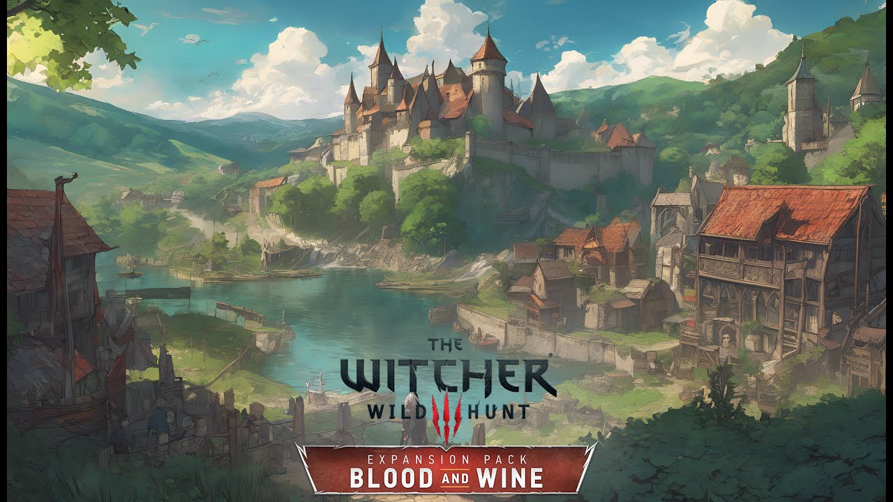 The Banks Of The Sansretour - The Witcher 3 | Fantasy Slavic Ambient Music 1 hour OST