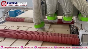 Top Máy Cắt Ván CNC Đáng Đầu Tư 2025: Máy CNC 4 Đầu 2 Bàn Làm Việc Cắt, Phay, Khoan Ván Công Nghiệp