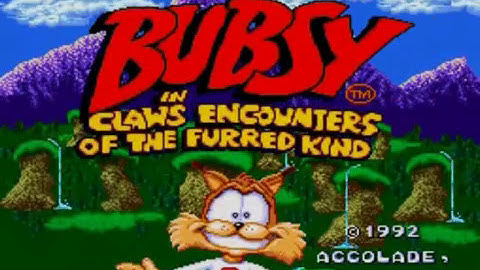 Bubsy in Claws Encounters of the Furred Kind USA (SNES Gameplay)