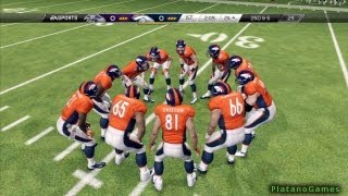 NFL 2013 Week 1 - Baltimore Ravens vs Denver Broncos - 1st Qrt - Madden NFL 25 - HD