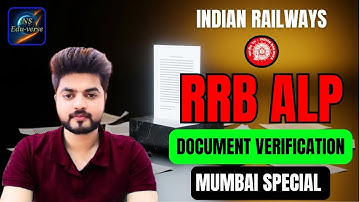RRB ALP Document Verification 2025 | MUMBAI TIPS | MY DV EXPERIENCE #rrbalp #alp #rrbalp2025