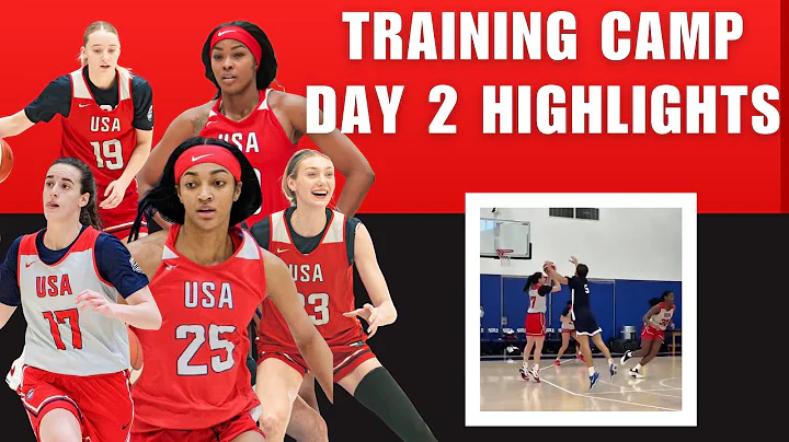 🔥 “INSANE Highlights! Angel Reese, Caitlin Clark & Stars Light Up Team USA Training Camp 🇺🇸✨”