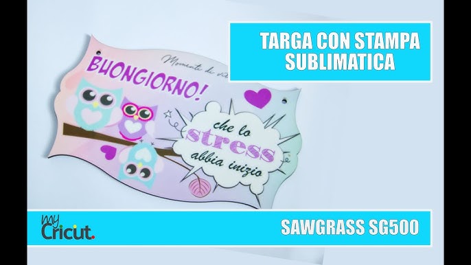 Targa personalizzata con stampante sublimatica Sawgrass SG500 - YouTube