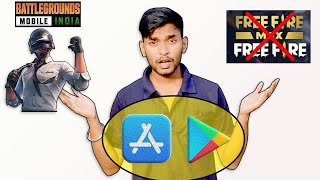 BGMI & Free fire Ban in India Not show in Play story & App Store screenshot 4